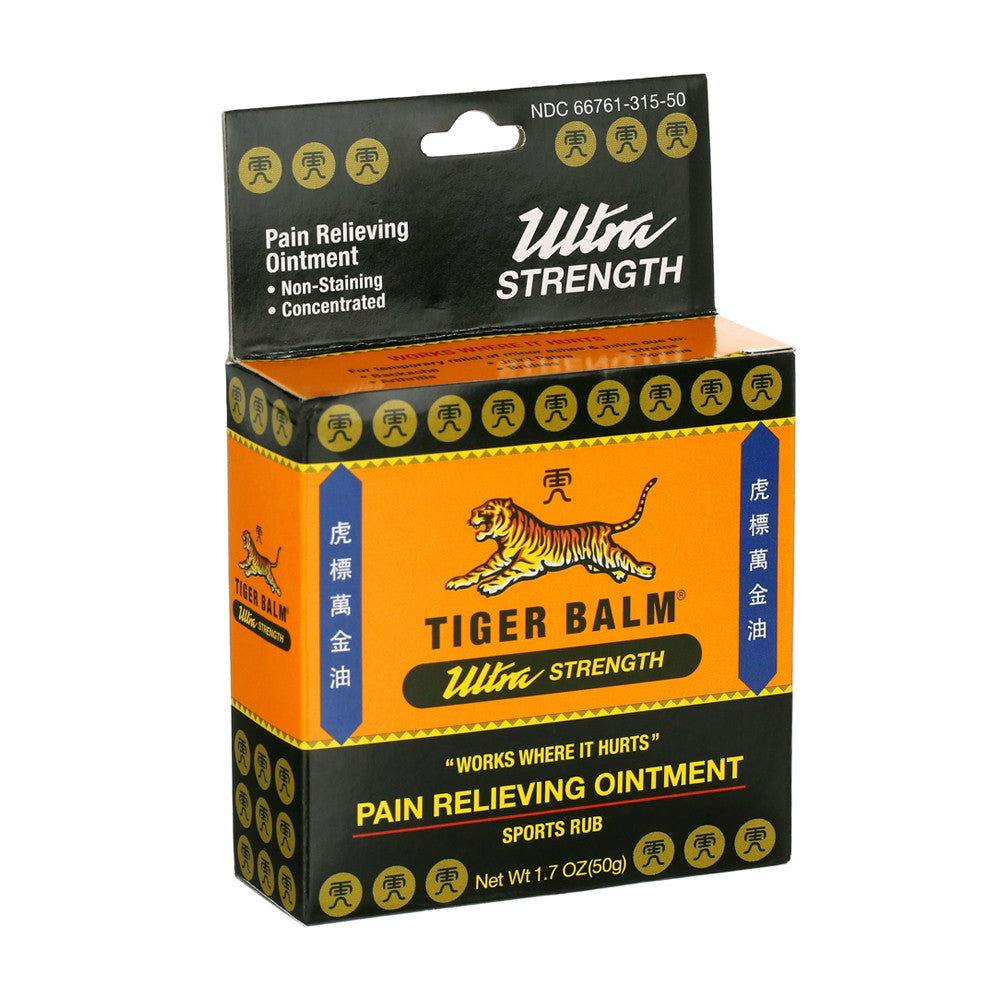 Tiger Balm Ultra Strength Pain Relieving Ointment - 50 Grams